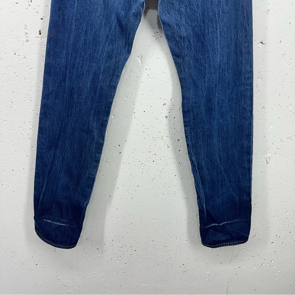 Levi’s Men’s 34 x 35 Button Fly 501 Straight Leg Jeans worked in distressed - Picture 6 of 15
